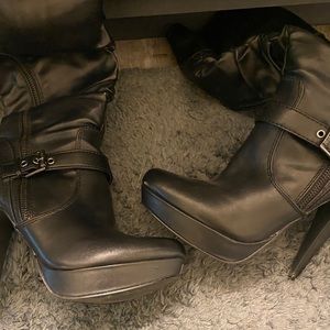 G by guess high stiletto boots